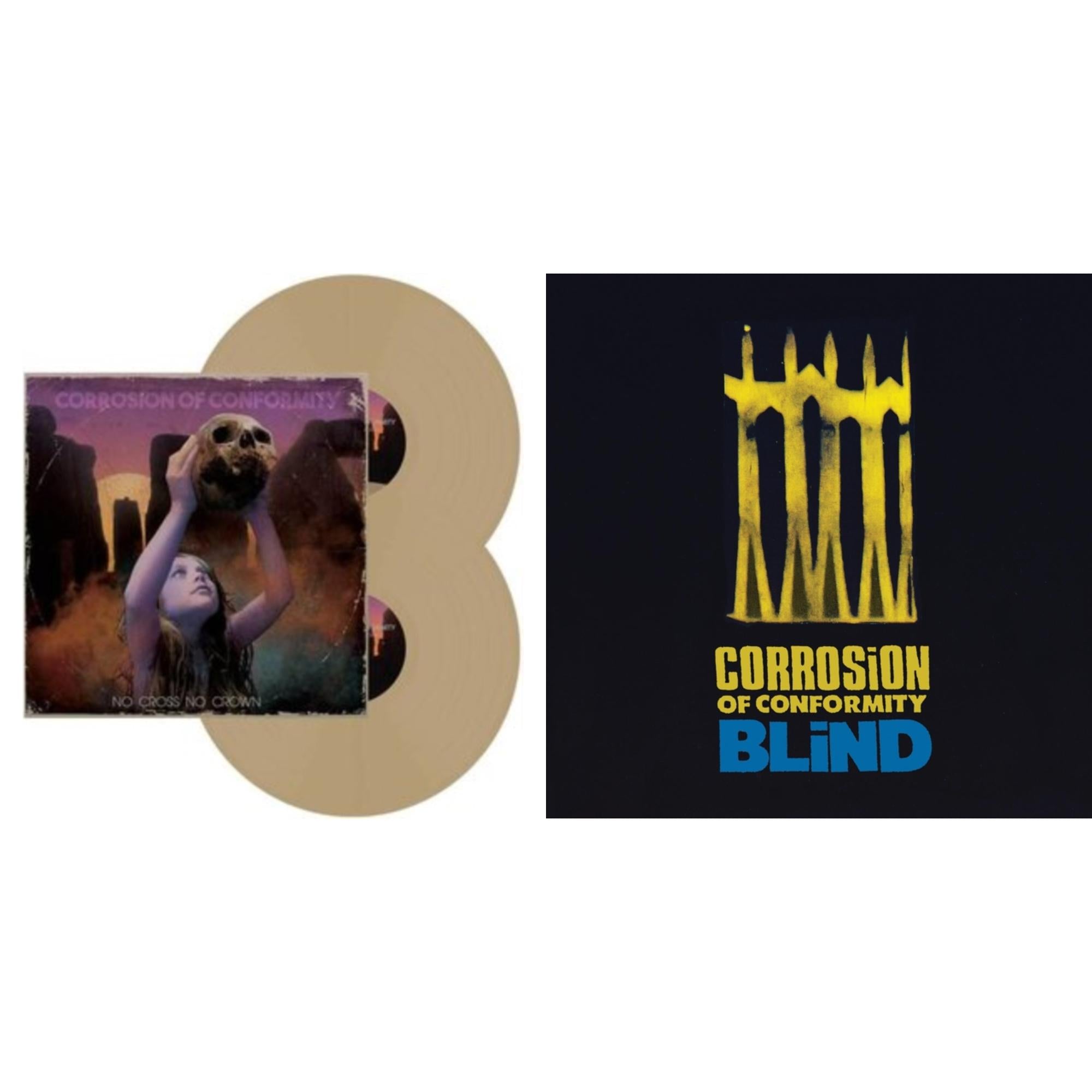Corrosion Of Conformity - Blind & No Cross No Crown (Beer LP Vinyl)