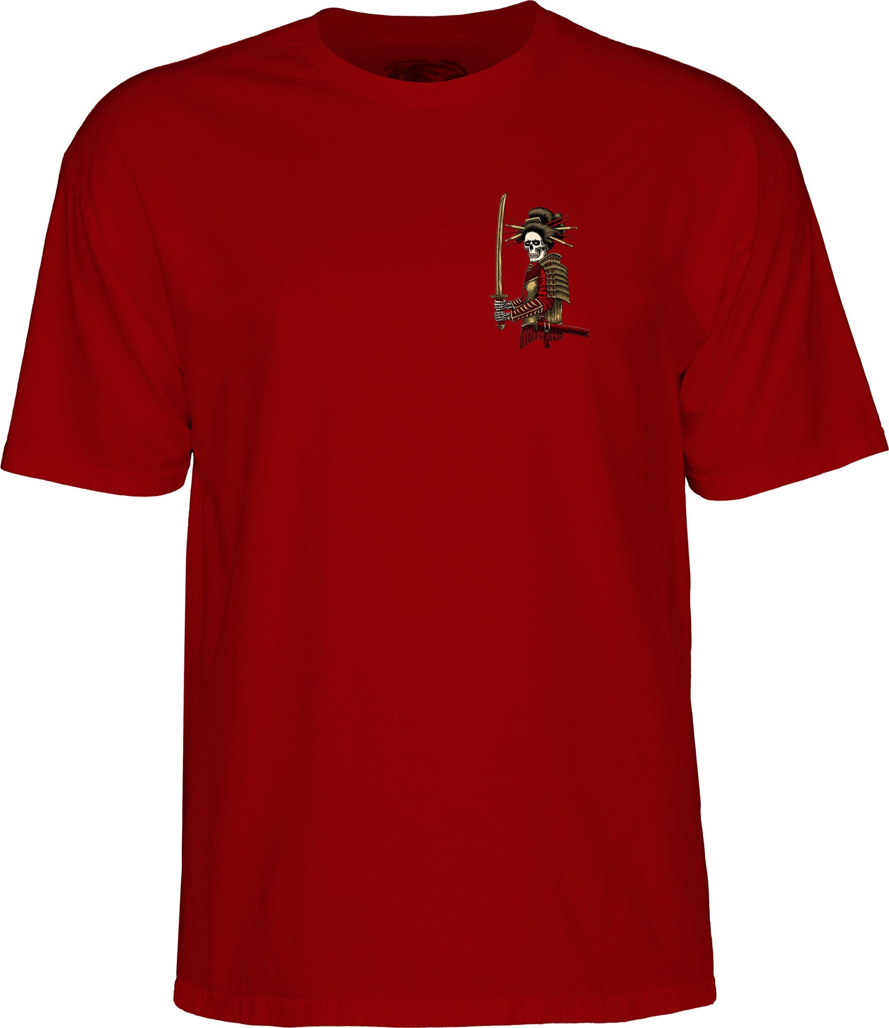 Powell Peralta Sakura Yosozumi Onna-Bugeisha T-shirt - Burgundy