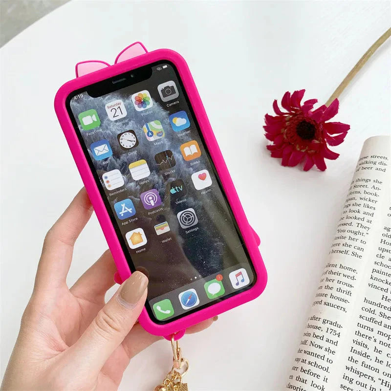Cartoon Character iPhone Case.