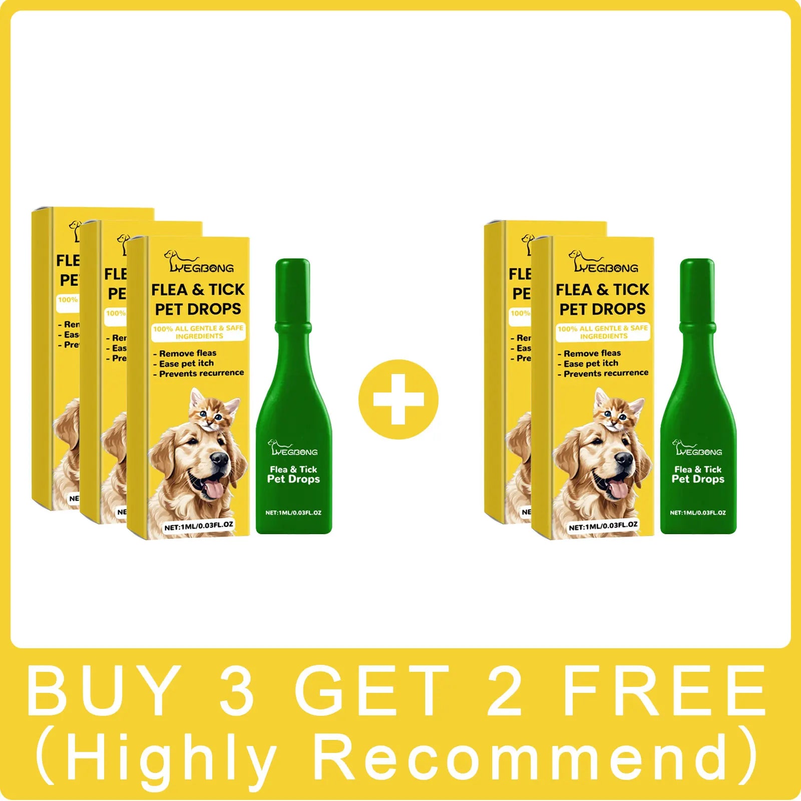 Cat Anti-Flea Drops – Flea, Tick & Lice Treatment