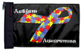 Autism Awareness 12"x18" Forever Wave Flag for Jeep Wrangler JK 2-Door 2007-2018