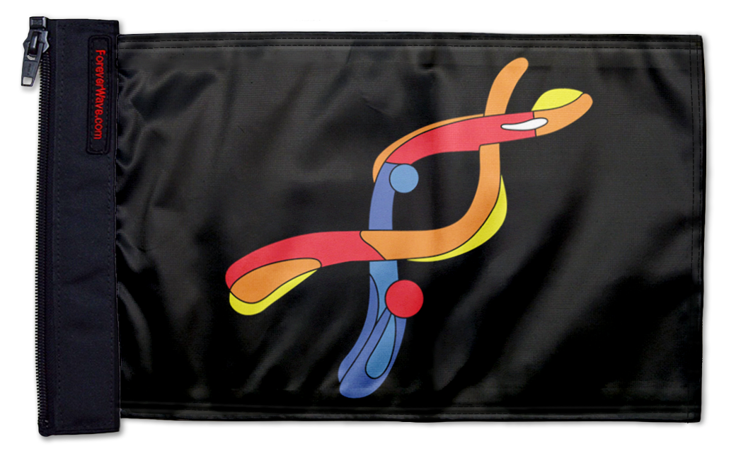 DYRK1A 12"x18" Forever Wave Flag