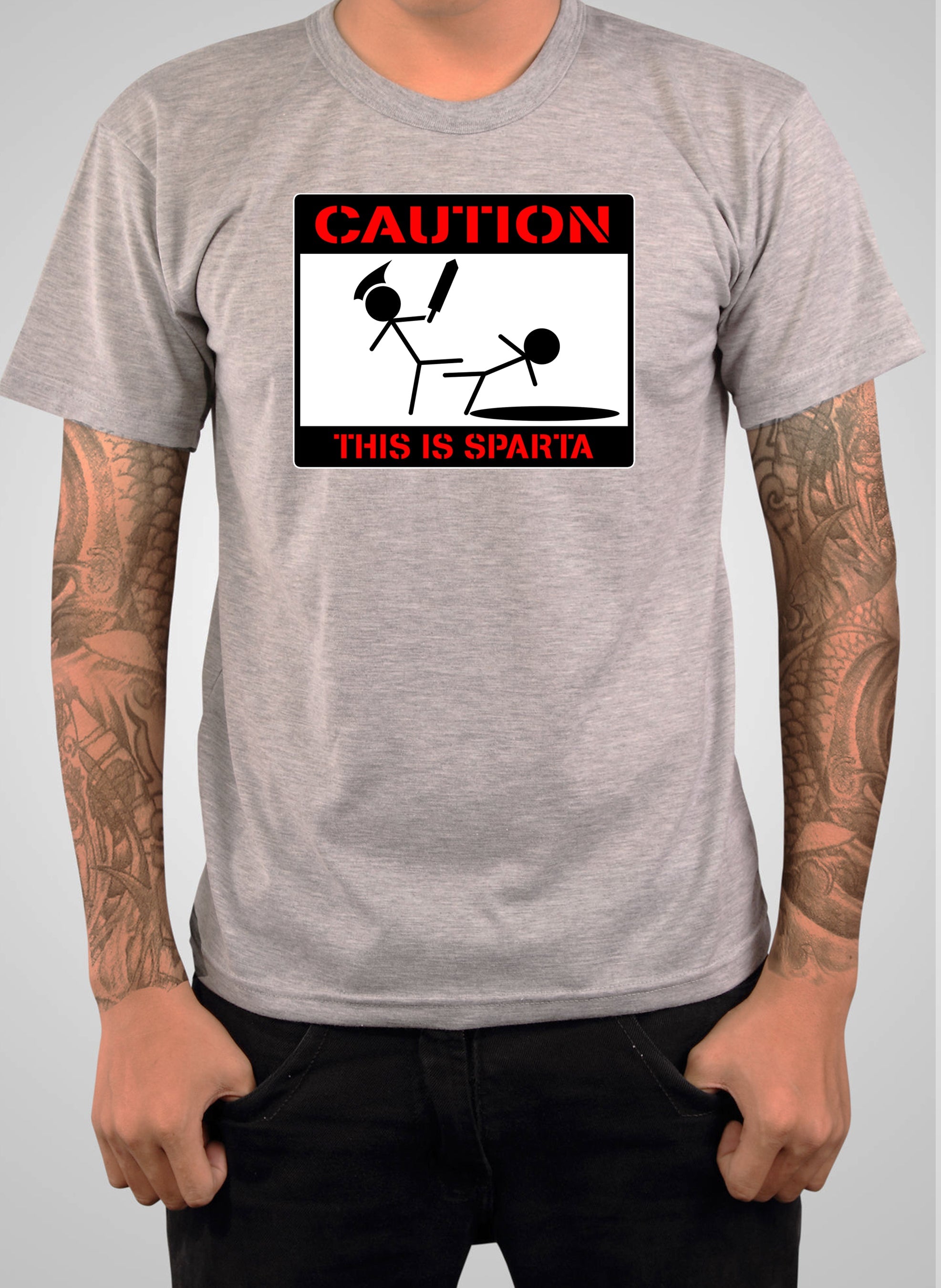 Caution This is Sparta T-Shirt
