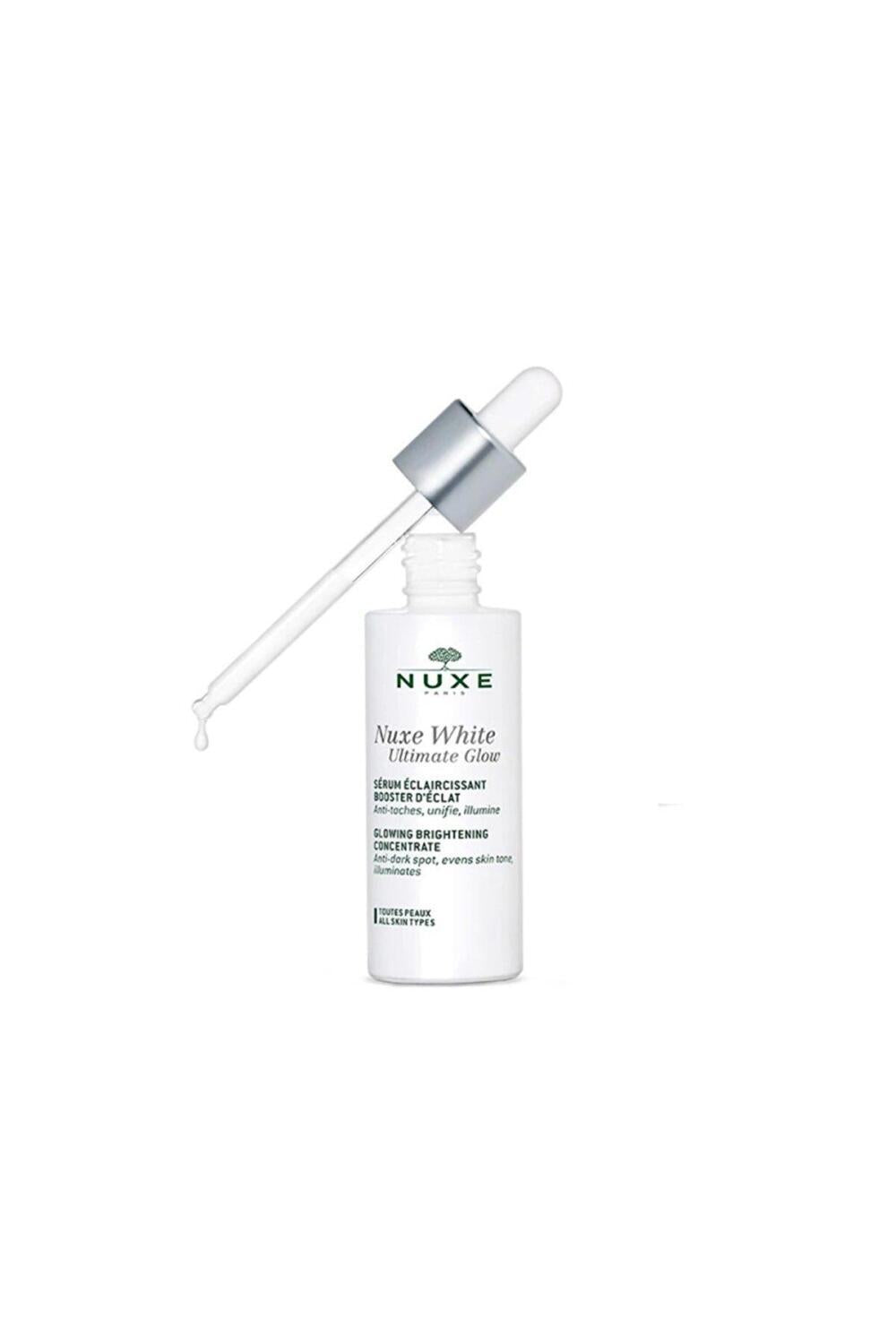 Nuxe Brightening Concentrate Serum with Vitamin C - 30ml, Hydrating & Anti-aging Skincare