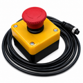 External CNC Emergency Stop Button with 2-Meter Cable