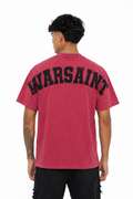 Warsaint Wingspan Tee - Red/Black