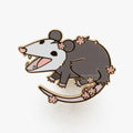 Cherry 'Possum Hard Enamel Pin