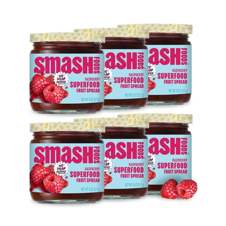 Oswald Chia Smash Raspberry Jam, Case of 6, 8 oz.