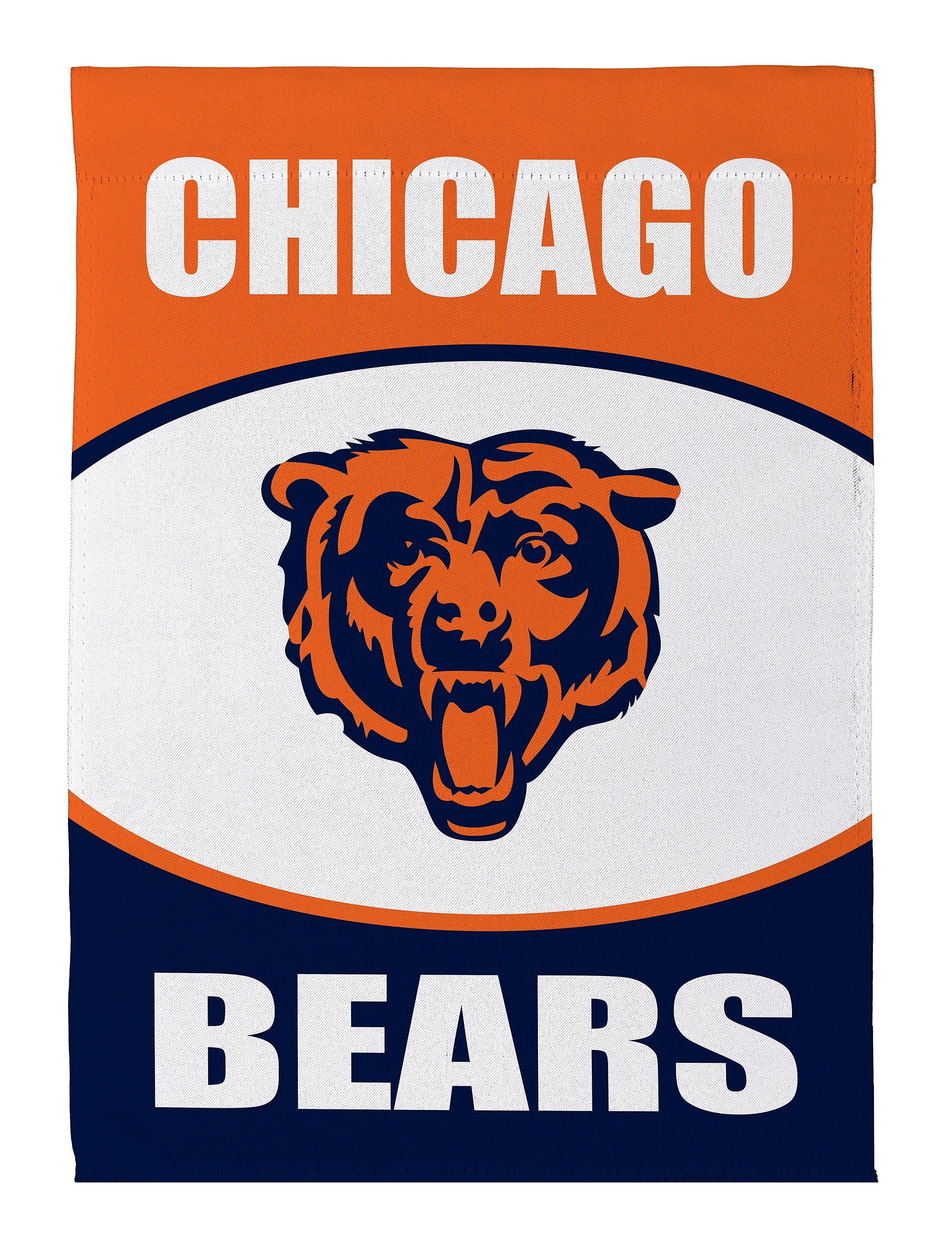 Chicago Bears 2 Sided NFL Garden Flag