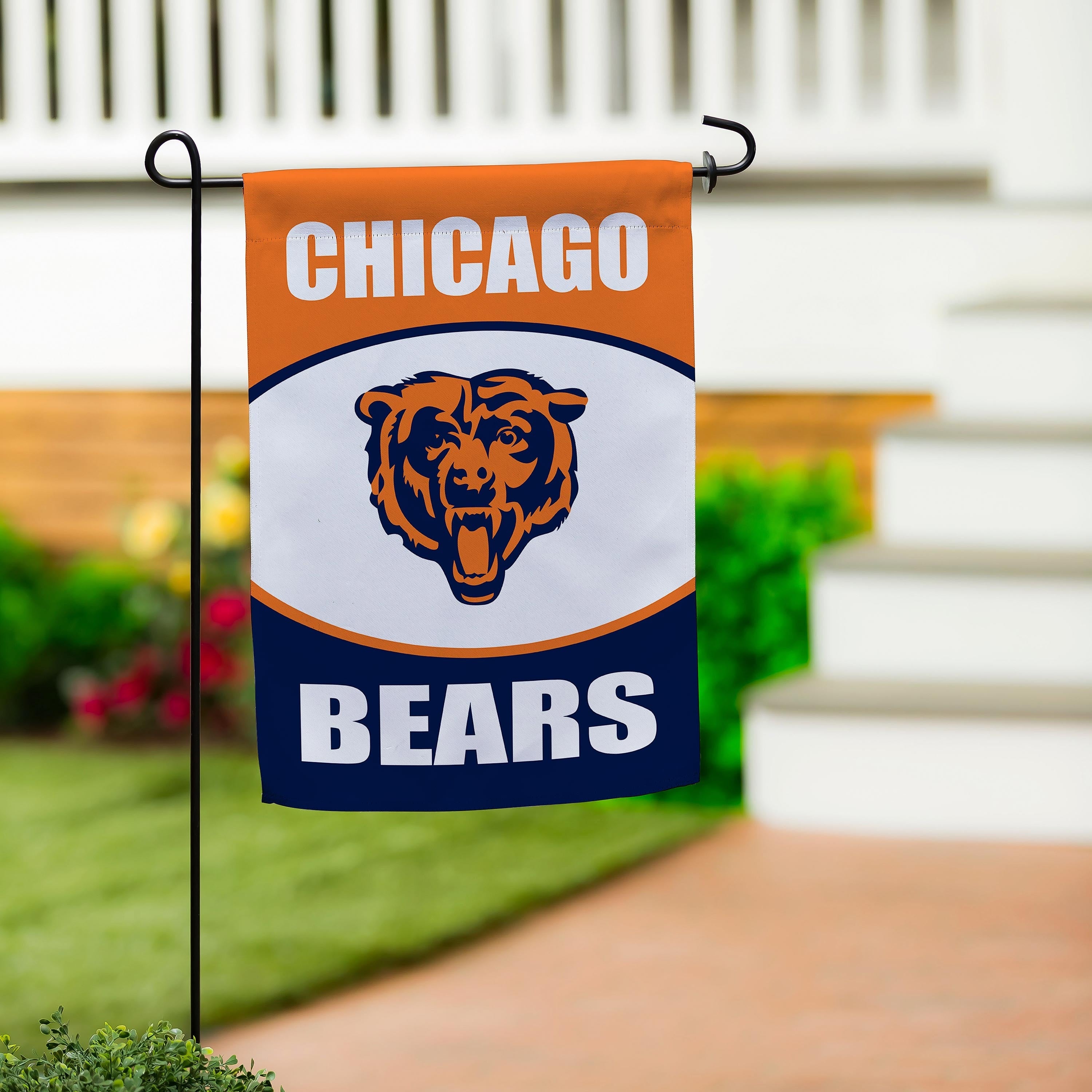 Chicago Bears 2 Sided NFL Garden Flag