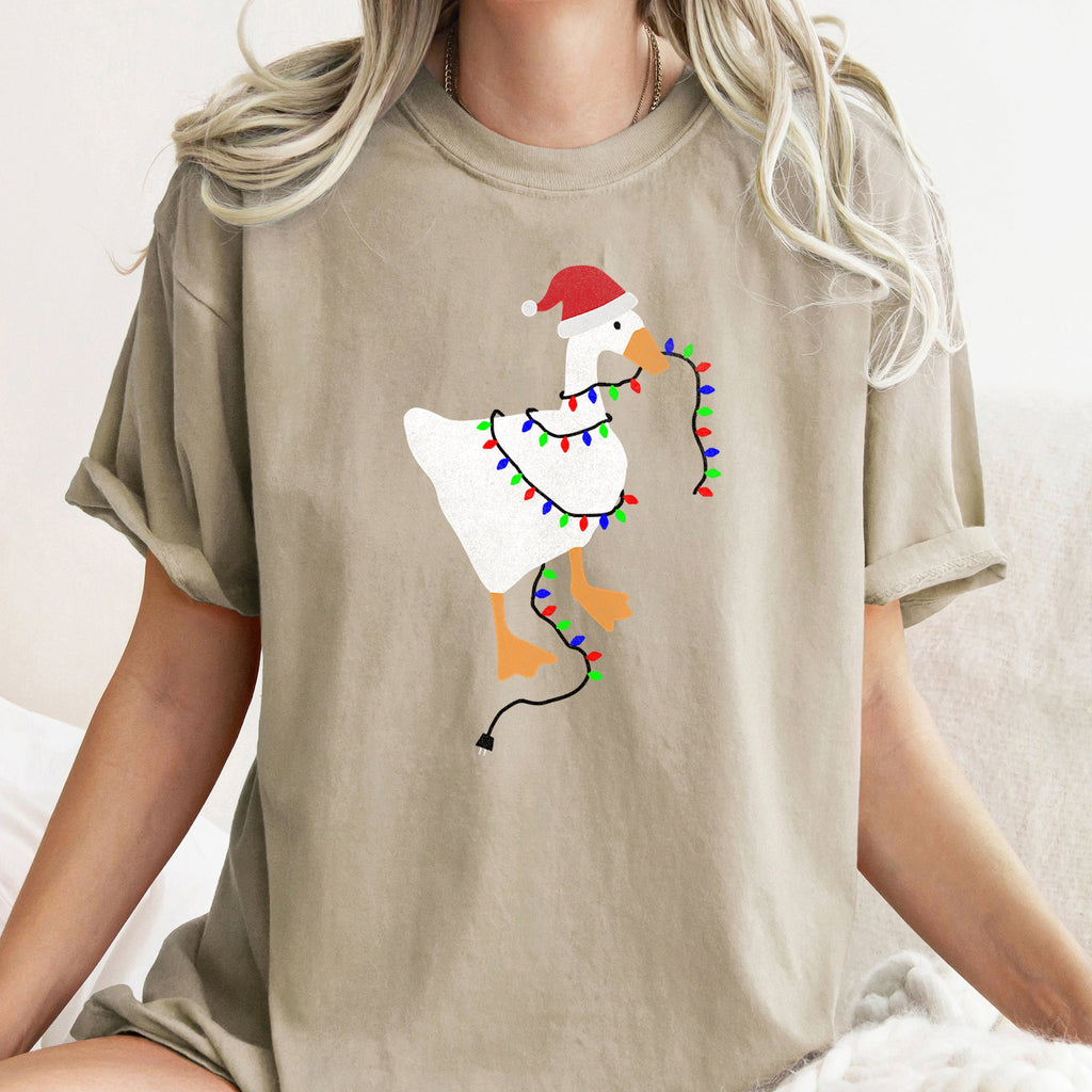 Christmas Cozy Vintage Holiday Cheer Festive Nightfall With Retro Florals And Rustic Charm Comfort Colors Tee