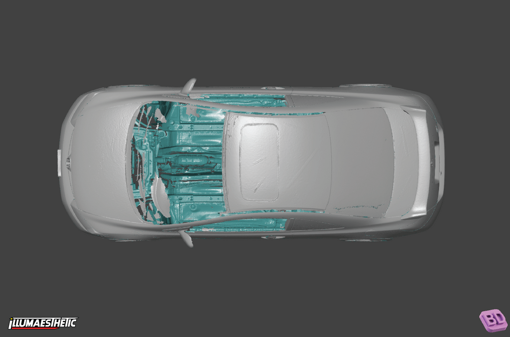 Honda Civic Si (FG2) 3D Scan (2006-2009)