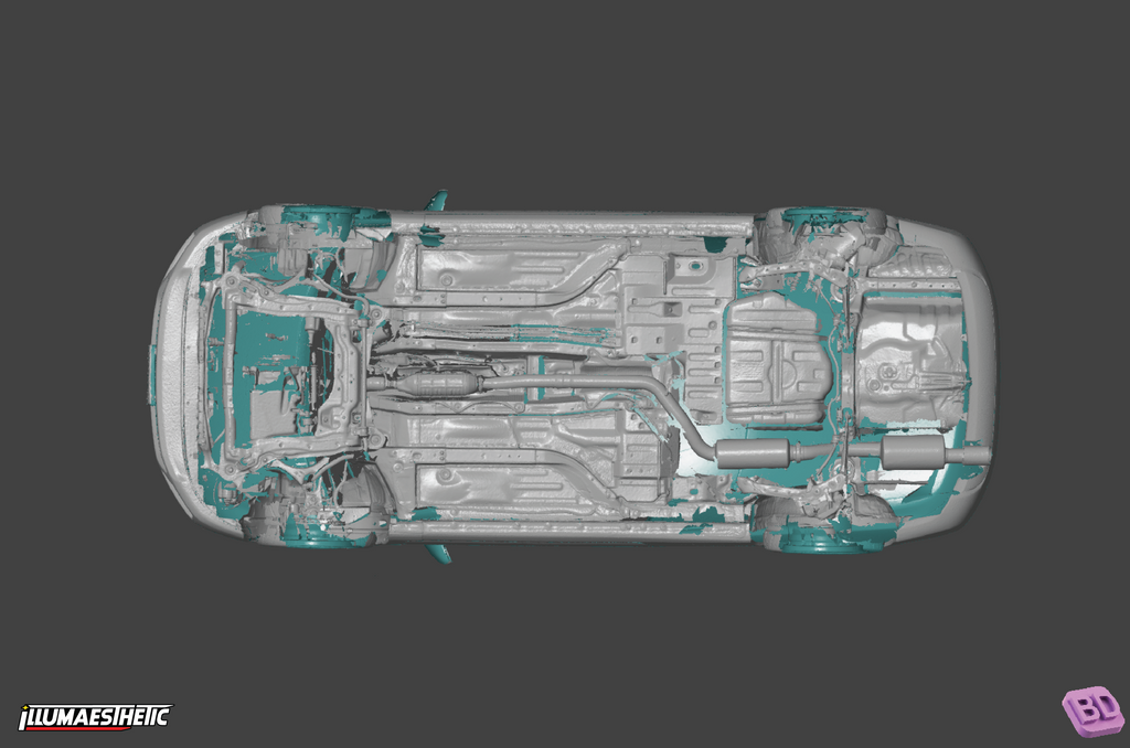Honda Civic Si (FG2) 3D Scan (2006-2009)