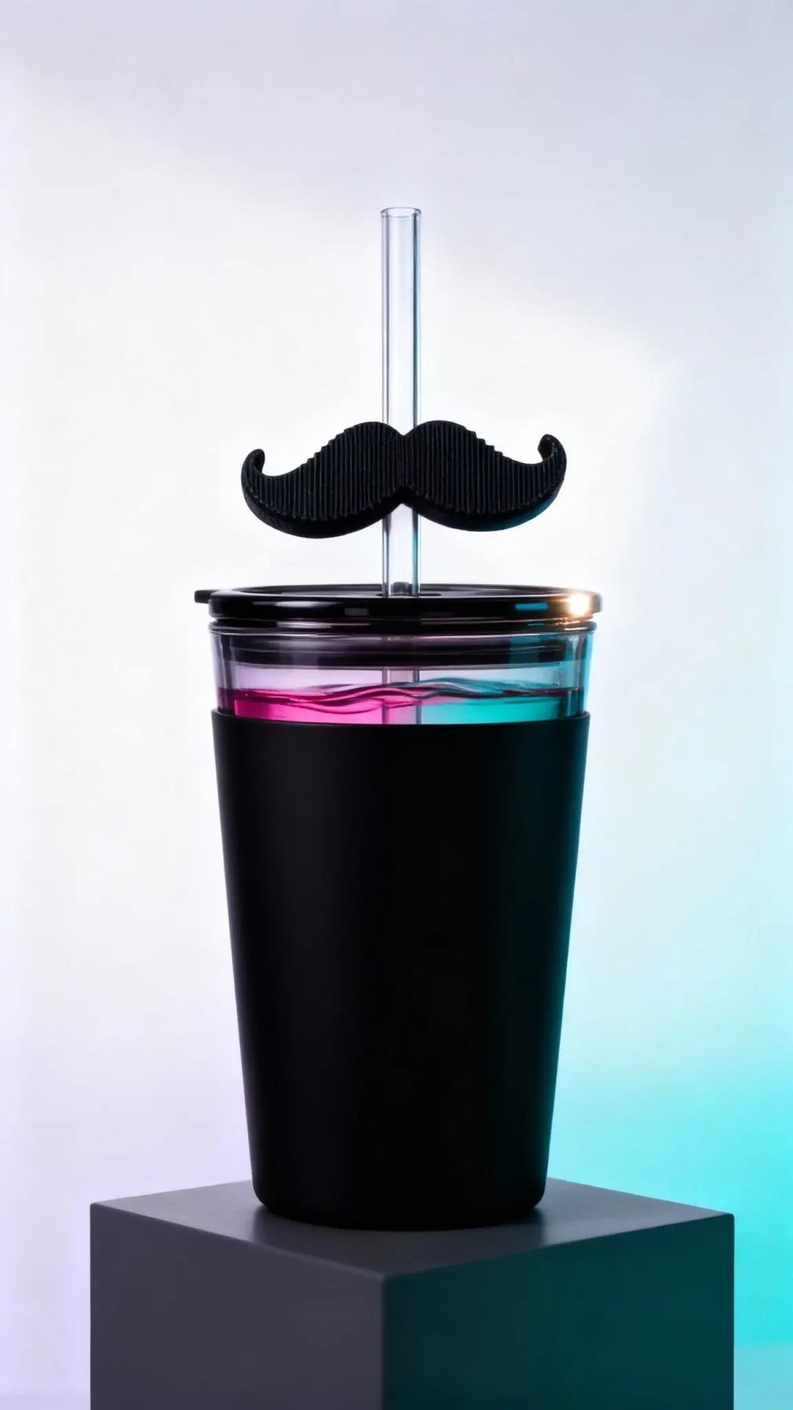 Mustache Straw Topper Wholesale - 3D Printed Straw Charms