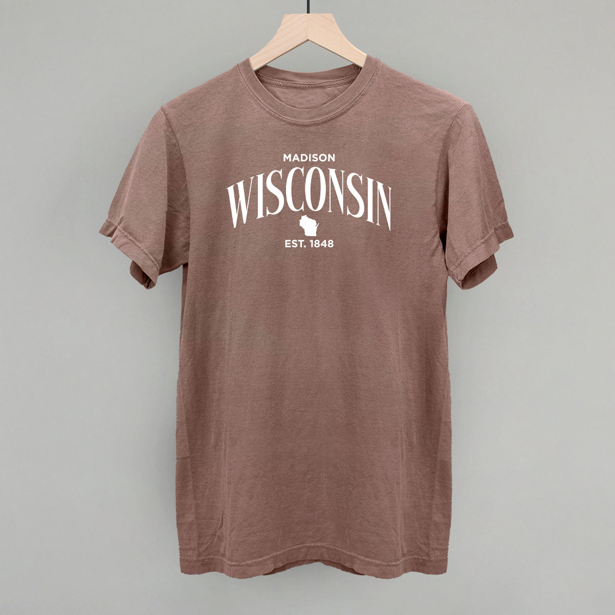 Wisconsin Est. 1848 (White)
