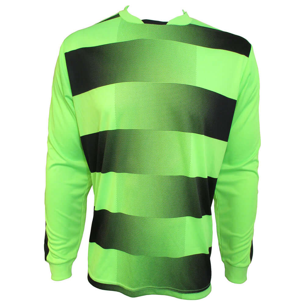 Corona Goalkeeper Jersey with Padded Elbows – Green/Black