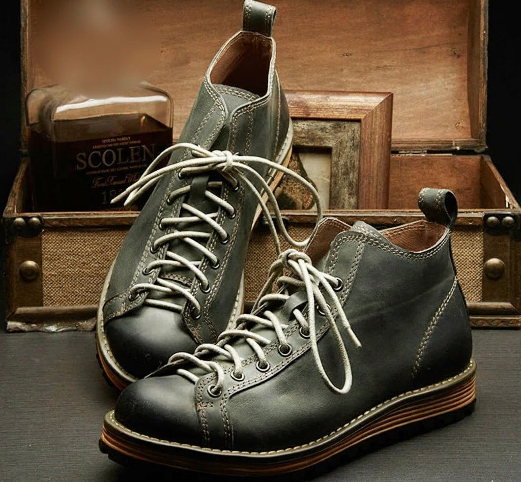 Cowhide Hiking Trekking Boots