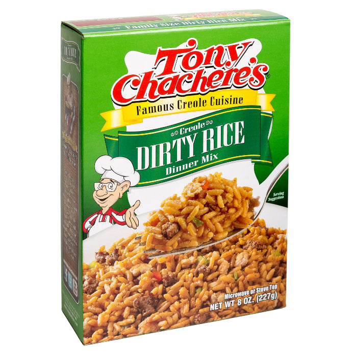Tony Chachere's Creole Dirty Rice Dinner Mix, Pack of 12 (8 oz)