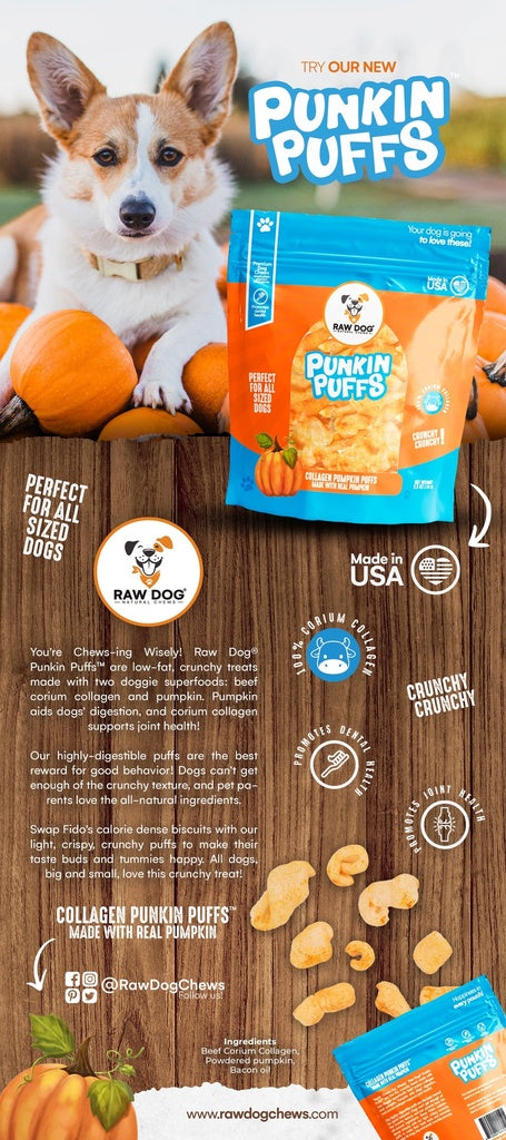 🦴🐶Raw Dog Collagen Puffs 2.5 oz