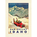 Vintage Lined Notebook Season's Greetings from Sun Valley - Paperback