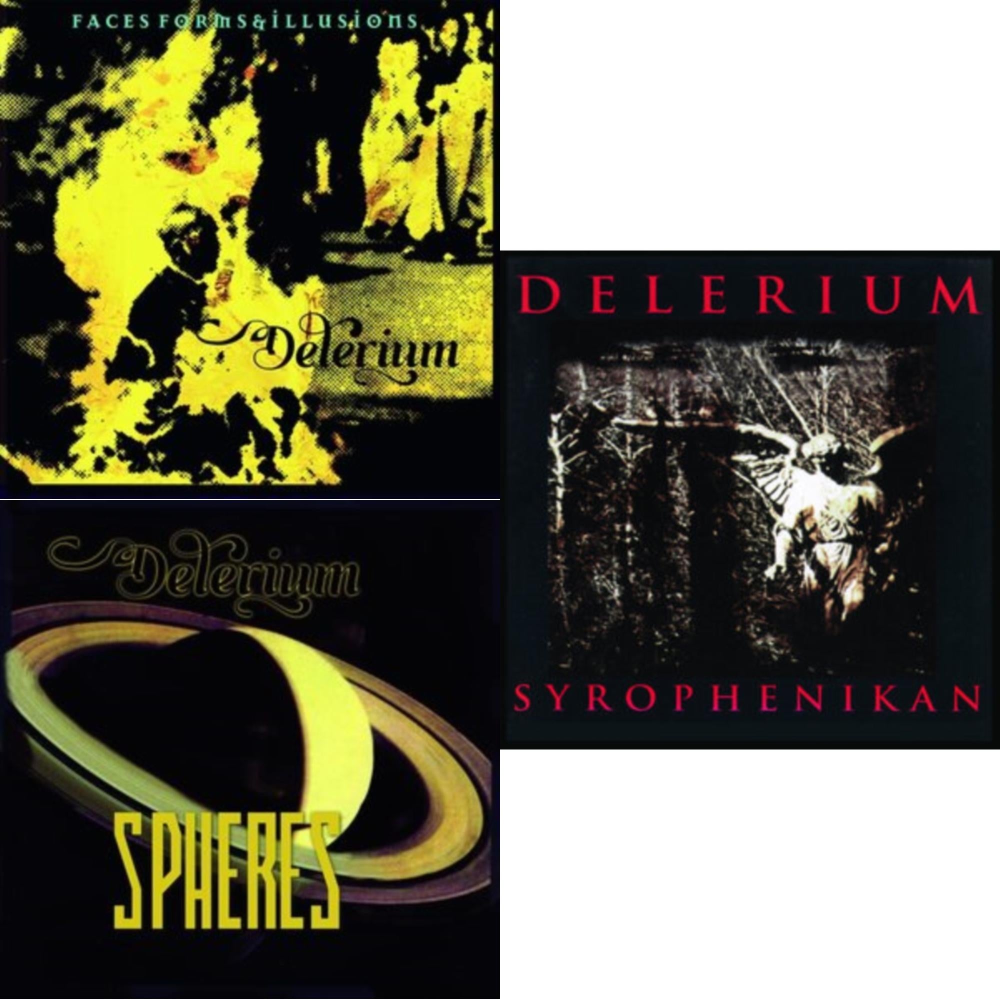 Faces, Forms & Illusions (Limited Edition/2LPwhite Vinyl) & Syrophenikan (Limited Edition/2LP/White Vinyl) & Spheres 1 (Limited Edition/2LP/White Vinyl)
