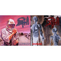 Death - Human (Bone White, Blue Jay & Gold Tri Color Merge With Splatter LP Vinyl) & Leprosy (Reissue)