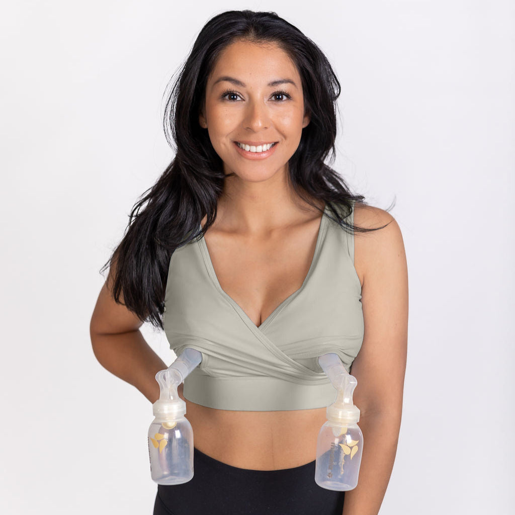 Everyday Luxe® 3.0 Nursing & Hands-Free Pumping Bra for Breastfeeding Moms
