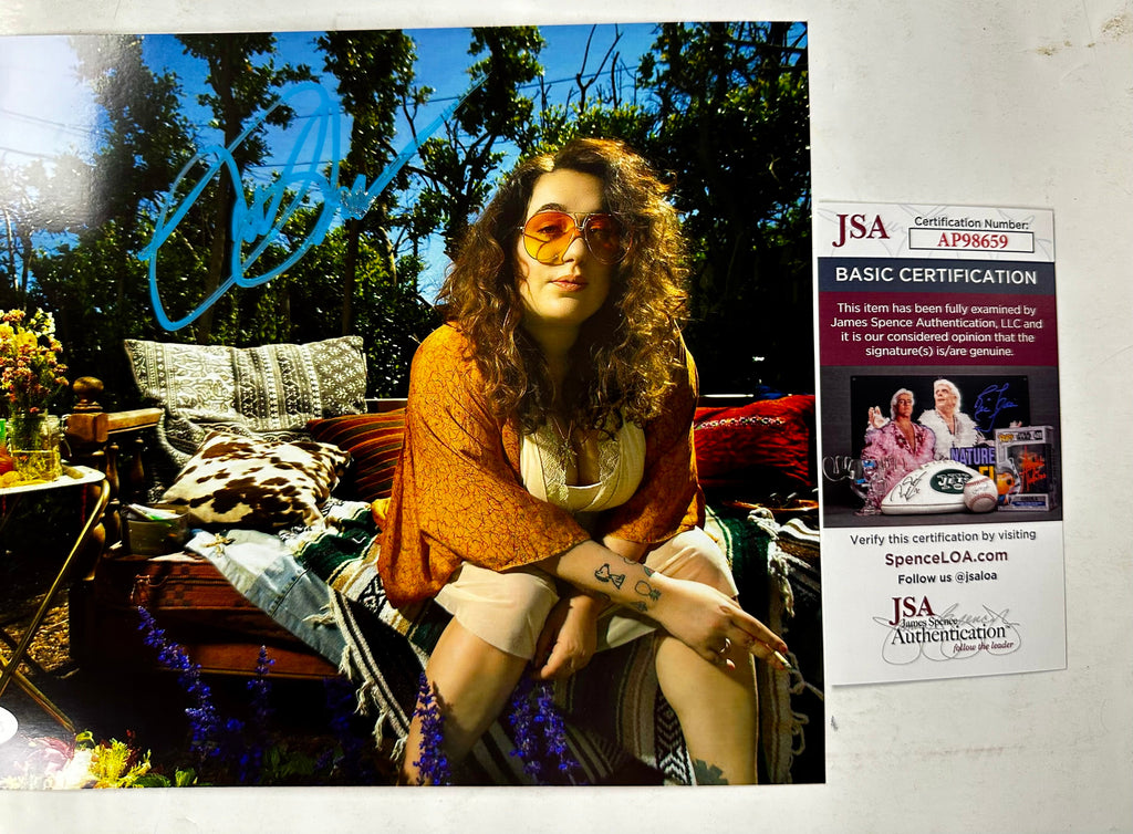 Comedian Liza Treyger Signed Law & Order SVU Podcast 8x10 Photo With JSA COA