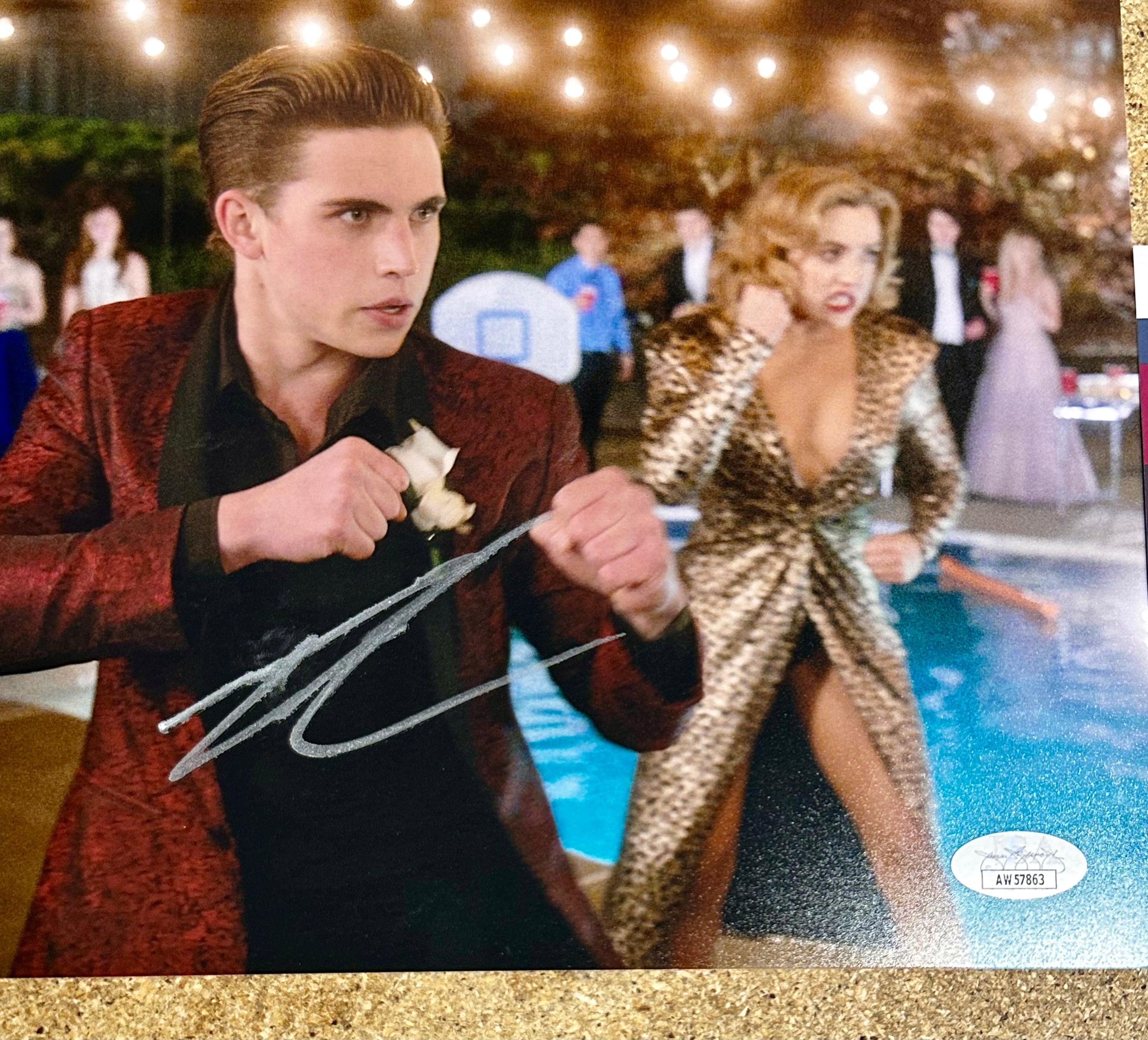 Actor Tanner Buchanan Signed Robby Keene Cobra Kai 8x10 Photo With JSA COA