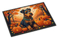 Airedale Terrier Fall Doormat Indoor Outdoor 18H X 27W Front Door Mat Rugs for Entryway, Non Slip Washable
