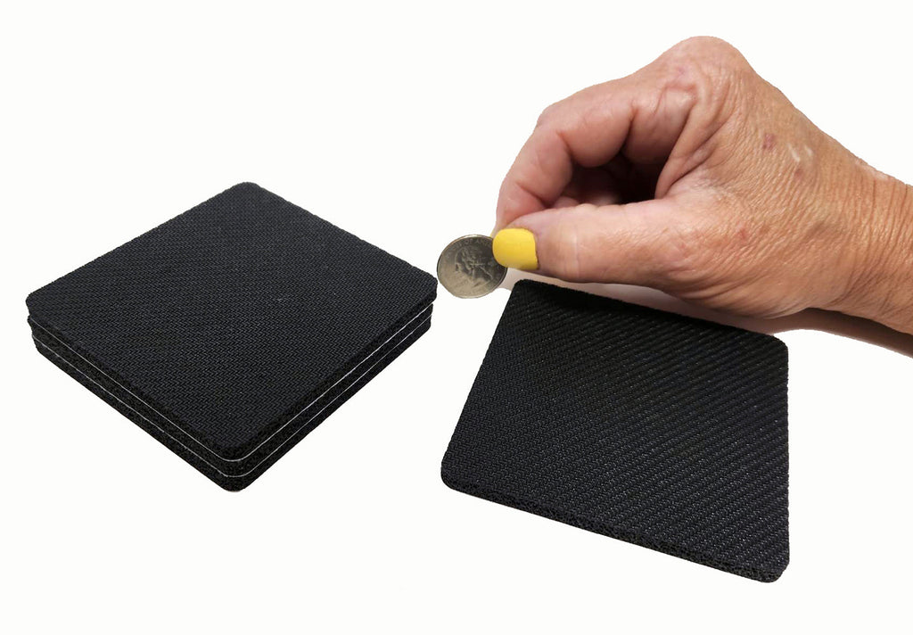 Red Basenji Fall Foam Coasters Set of 4 Cup Coasters for Indoor Outdoor, Tabletop Protection, Anti Slip, Mouse pad Material