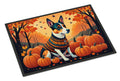 Basenji Fall Doormat Indoor Outdoor 24H X 36W Front Door Mat Rugs for Entryway, Non Slip Washable Low Pile,