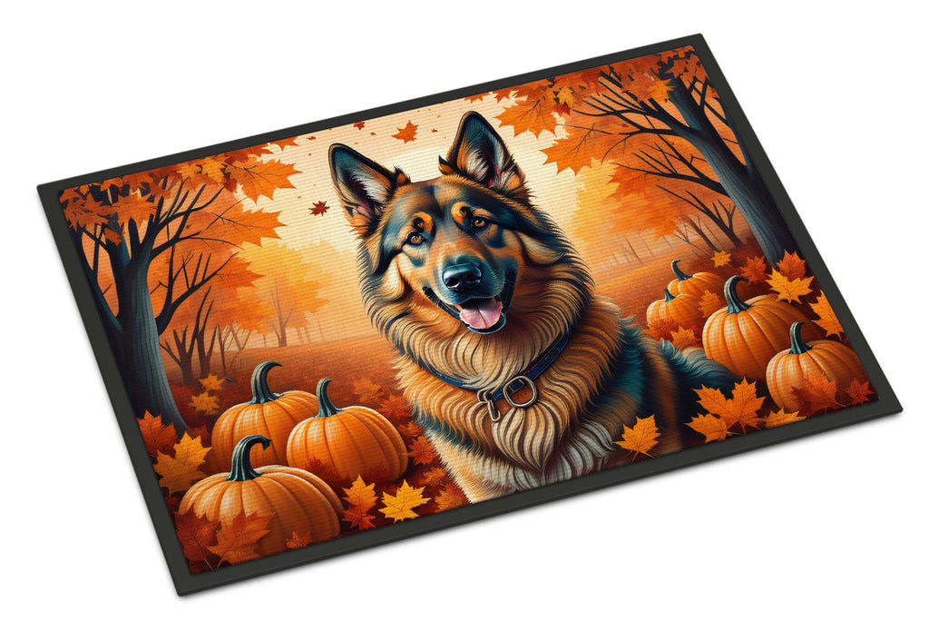 Belgian Tervuren Fall Doormat Indoor Outdoor 24H X 36W Front Door Mat Rugs for Entryway, Non Slip Washable Low Pile,