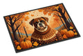 Boxer Fall Doormat Indoor Outdoor 24H X 36W Front Door Mat Rugs for Entryway, Non Slip Washable Low Pile,