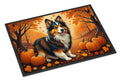 Sheltie Fall Doormat Indoor Outdoor 18H X 27W Front Door Mat Rugs for Entryway, Non Slip Washable