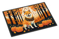 Shiba Inu Fall Doormat Indoor Outdoor 18H X 27W Front Door Mat Rugs for Entryway, Non Slip Washable