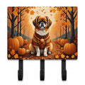 Tibetan Spaniel Fall Leash or Key Holder Wall Hooks, Coat Rack Wall Mount, for Hanging Keys, Towels, Aprons, Leashes