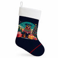 Rottweiler Christmas Holiday Stocking Double-Sided Print, Polyester Suede,11x18, Made in USA