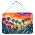 Agapanthus in Color Wall or Door Hanging Prints Aluminum Metal Sign Kitchen Wall Bar Bathroom Plaque Home Decor, 8HX12W, Multicolor