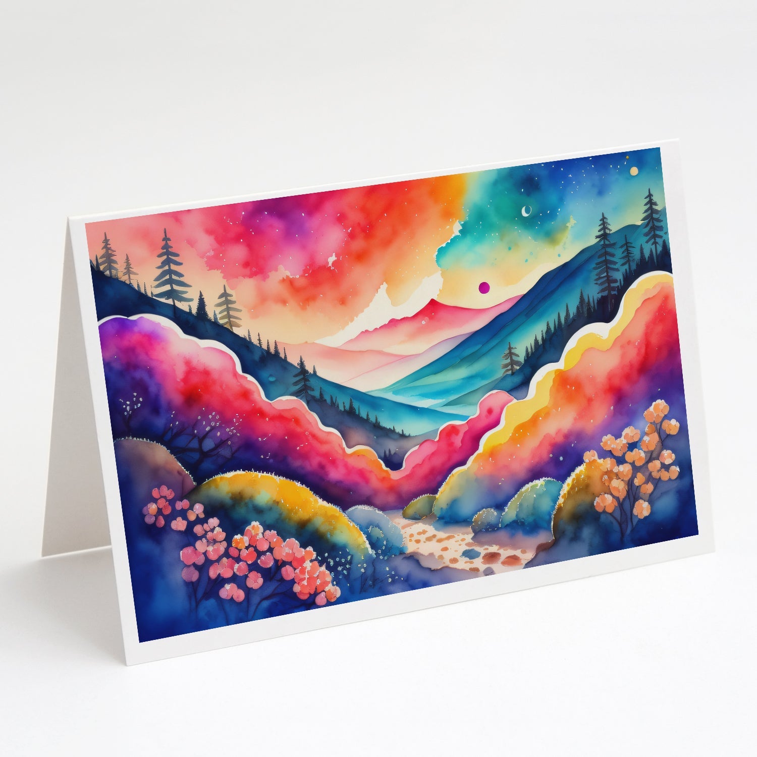 Brunia in Color Greeting Cards Pack of 8 Blank Cards with Envelopes Whimsical A7 Size 5x7