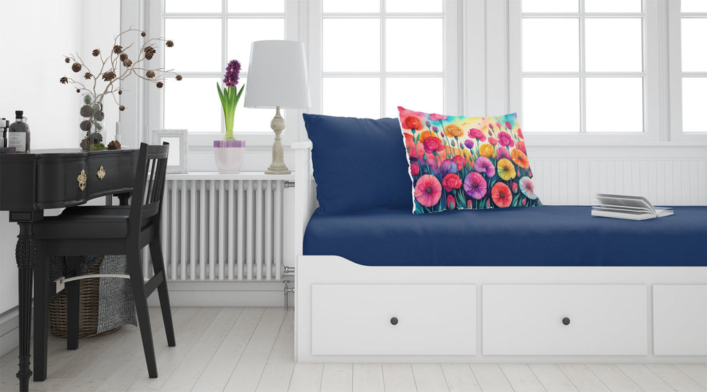 Carnations in Color Standard Pillowcase Lightweight Super Soft Easy Care Decorative Artwork Pillowcase, Standard