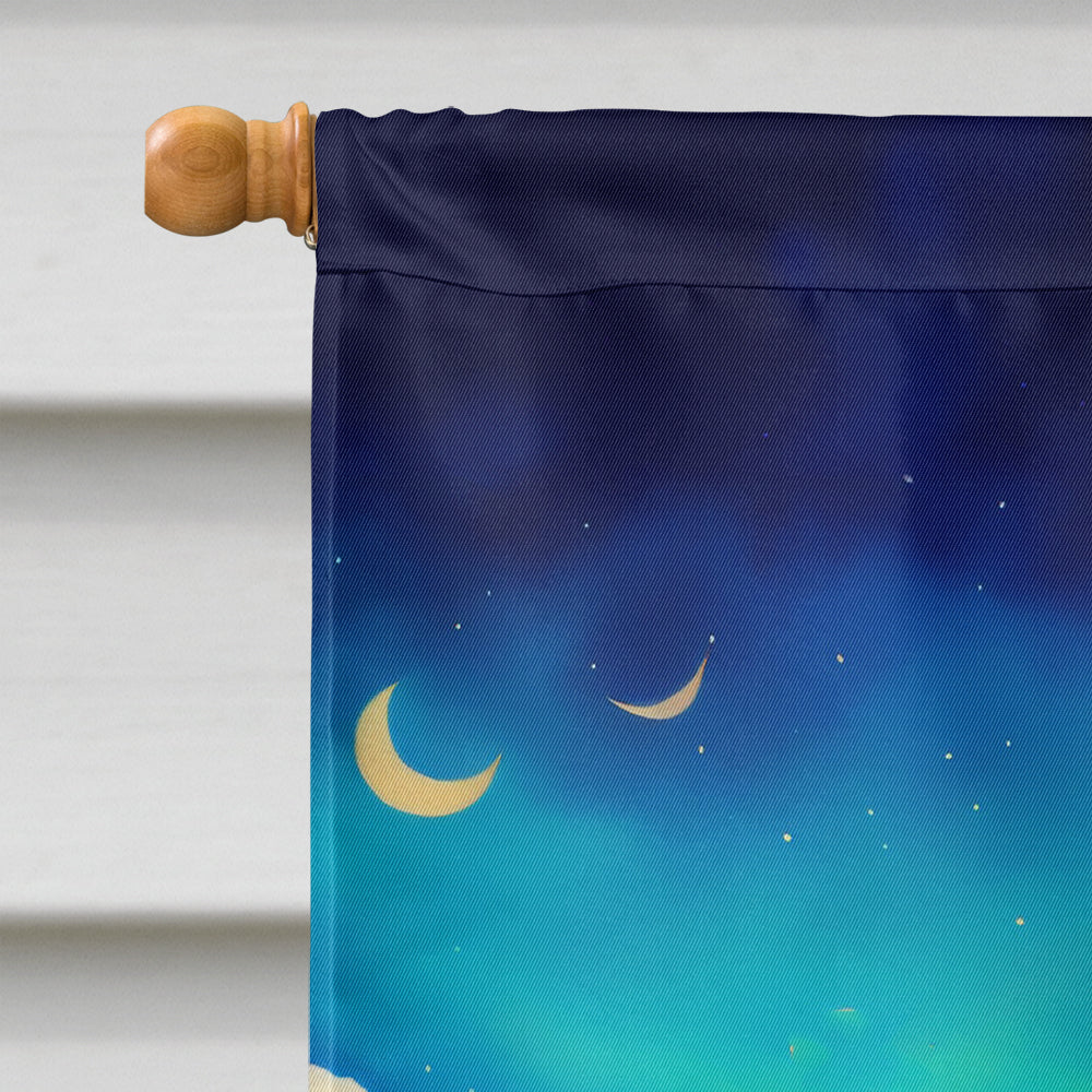 Celosia in Color House Flag 28x40 Porch Sleeve Pole Decorative Outside Yard Banner Artwork Wall Hanging, Polyester