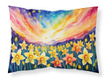 Daffodils in Color Standard Pillowcase Lightweight Super Soft Easy Care Decorative Artwork Pillowcase, Standard