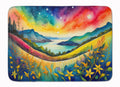 Hypericum or St. John’s Wort in Color Memory Foam Kitchen Mat Machine Washable Anti-Fatigue Cushion Comfort Bath or Kitchen Rug