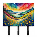 Hypericum or St. John�s Wort in Color Leash or Key Holder Wall Hooks, Coat Rack Wall Mount, for Hanging Keys, Towels, Aprons, Leashes