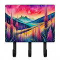 Liatris in Color Leash or Key Holder Wall Hooks, Coat Rack Wall Mount, for Hanging Keys, Towels, Aprons, Leashes