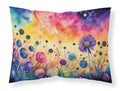 Scabiosa in Color Standard Pillowcase Lightweight Super Soft Easy Care Decorative Artwork Pillowcase, Standard