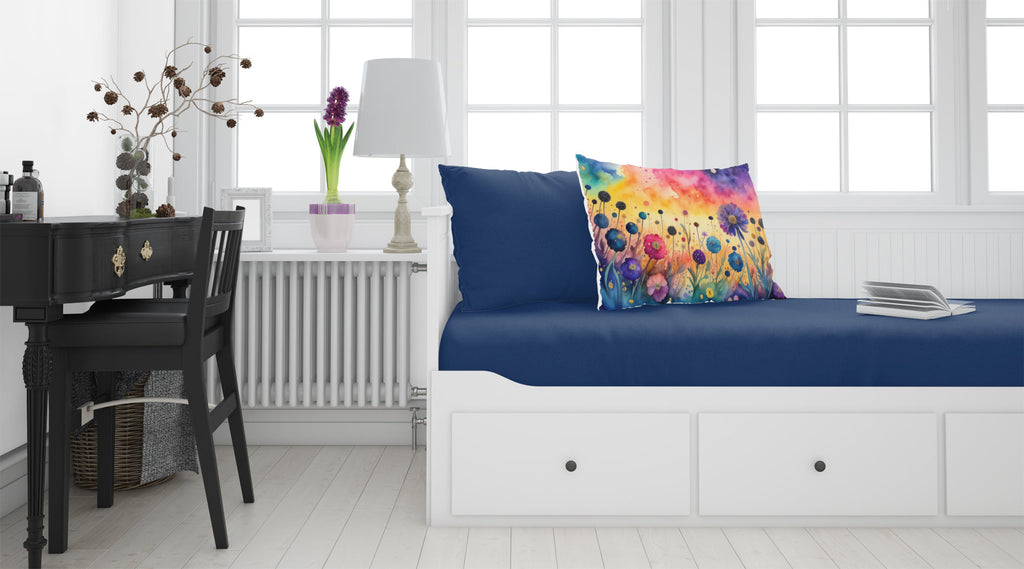 Scabiosa in Color Standard Pillowcase Lightweight Super Soft Easy Care Decorative Artwork Pillowcase, Standard