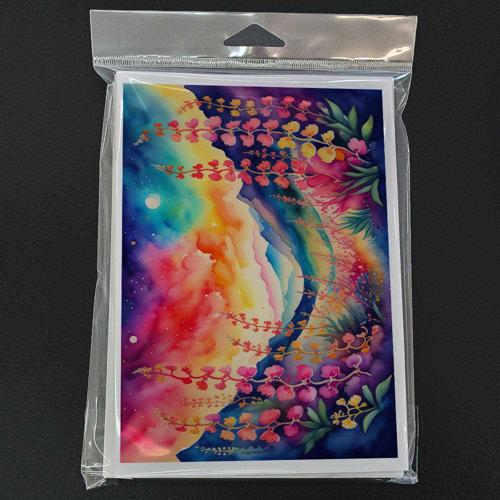 Snapdragon in Color Greeting Cards Pack of 8 Blank Cards with Envelopes Whimsical A7 Size 5x7