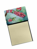 Pennsylvania Mountain Laurels in Watercolor Watercolor Sticky Note Holder Refillable Dispenser Desk Accessory 3x3 Pad Gift